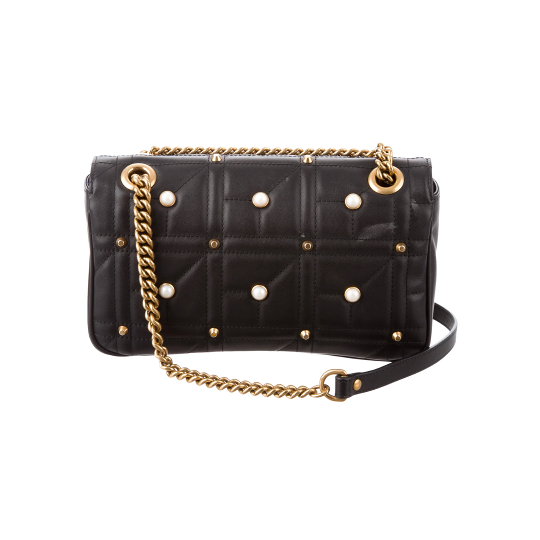 GUCCI GG MARMONT PEARL SHOULDER BAG