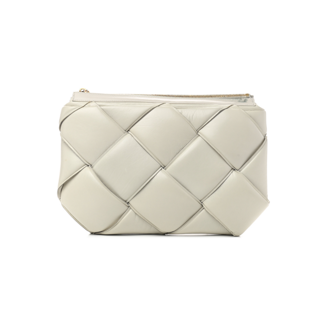BOTTEGA VENETA MAXI INTRECCIATO PADDED CLUTCH
