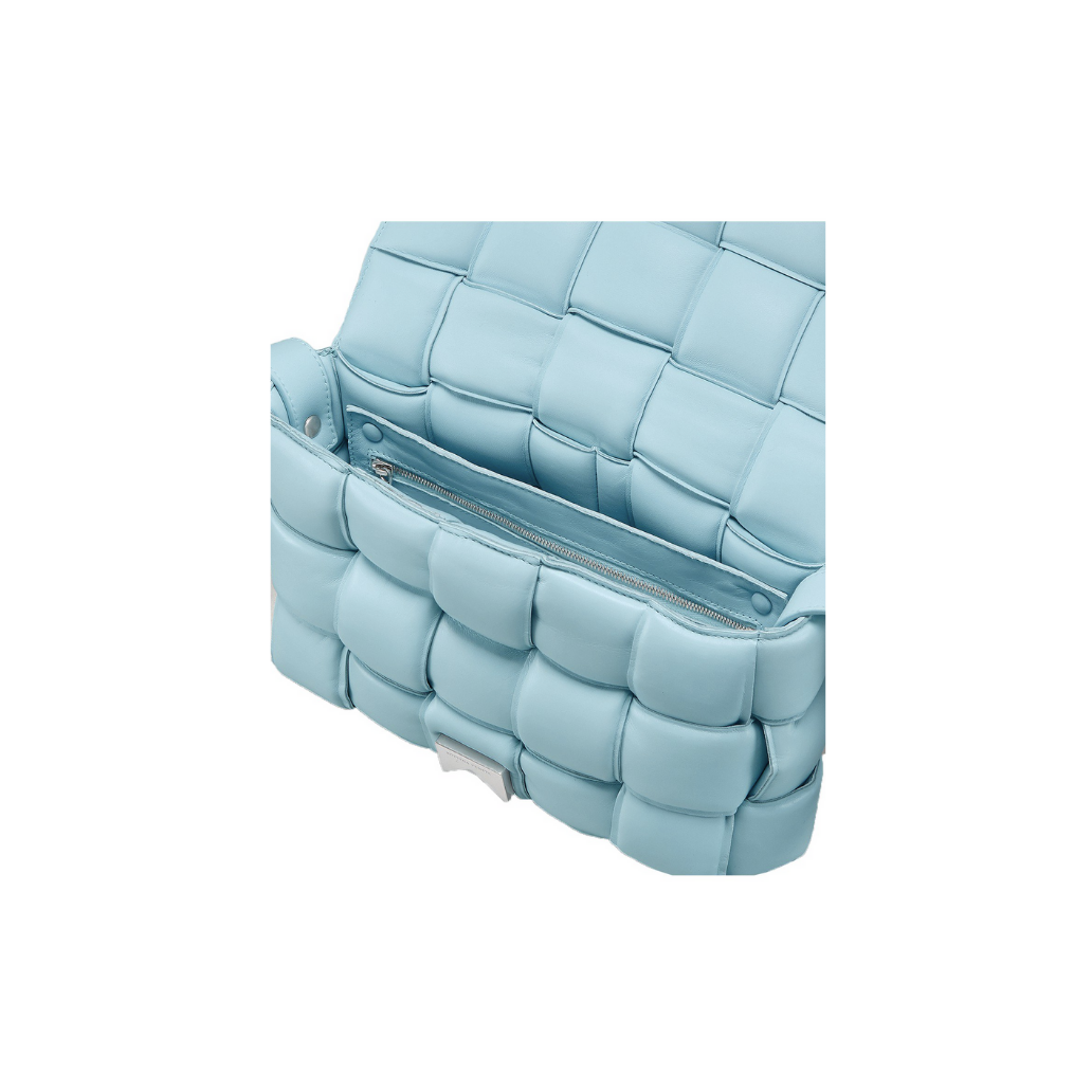 【Bottega Veneta】 Padded Cassette Bag Topazio BOTTEGA VENETA TOPAZIO PADDED CASSETTE BAG | Front Row Style