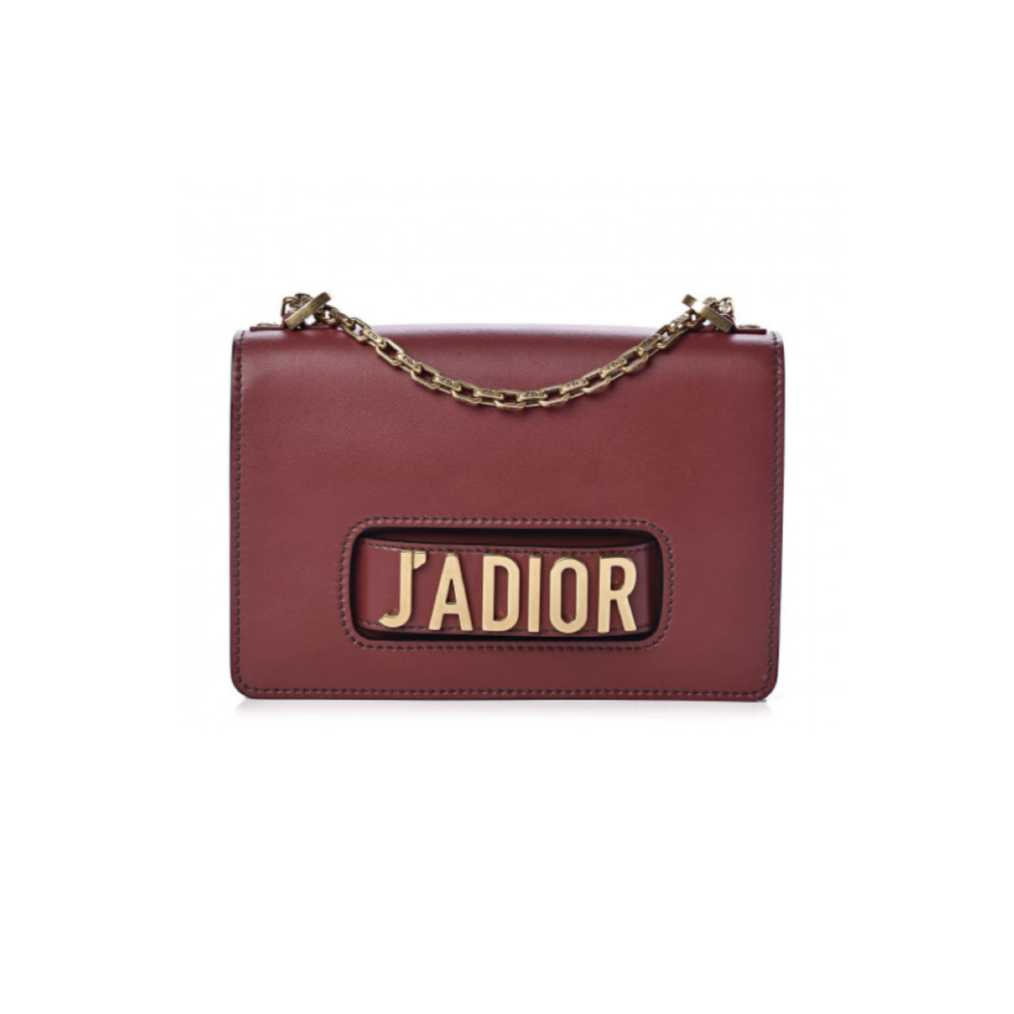 DIOR CALFSKIN J'ADIOR CHAIN FLAP BAG