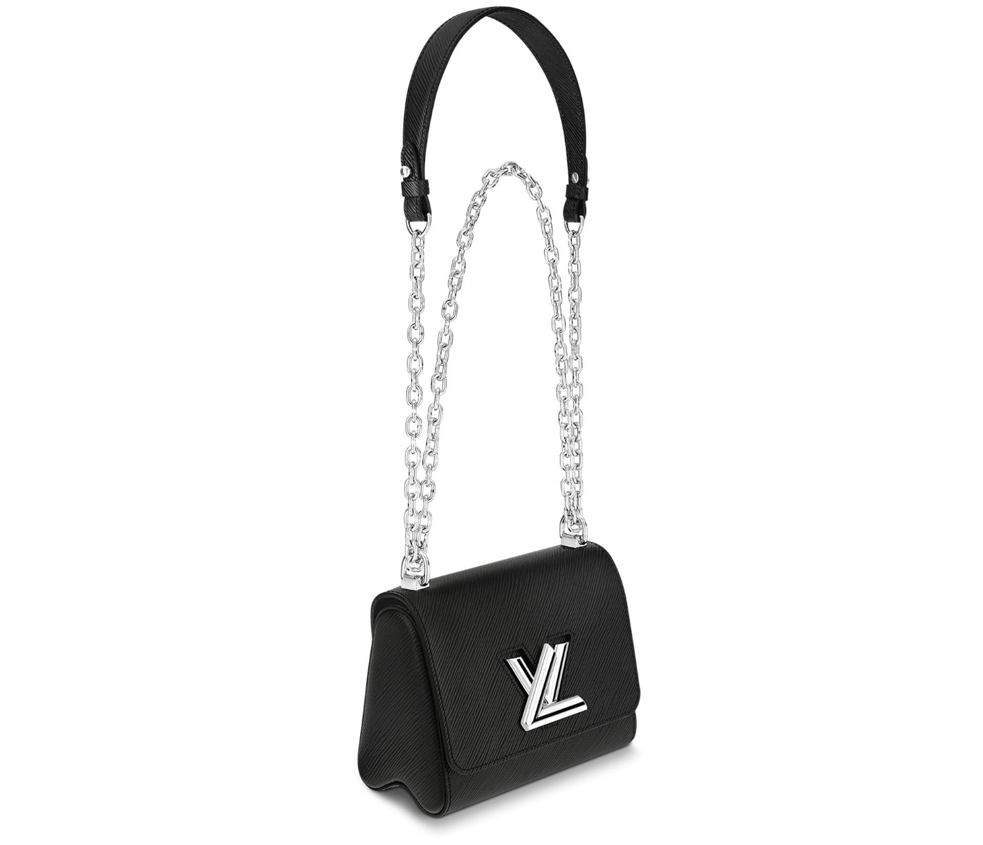 LOUIS VUITTON TWIST PM CHAIN BAG (NOIR)
