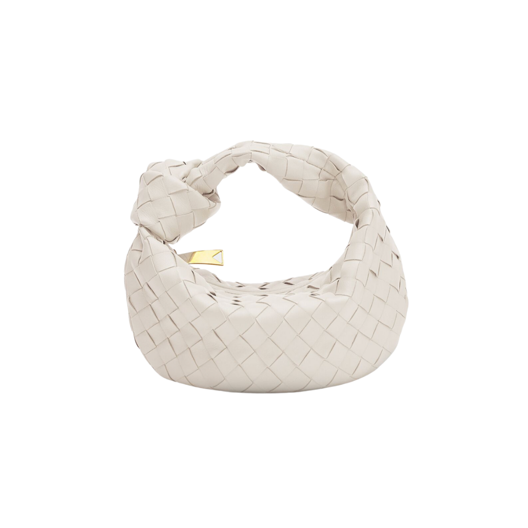 BOTTEGA VENETA MINI JODIE BAG (CHALK)