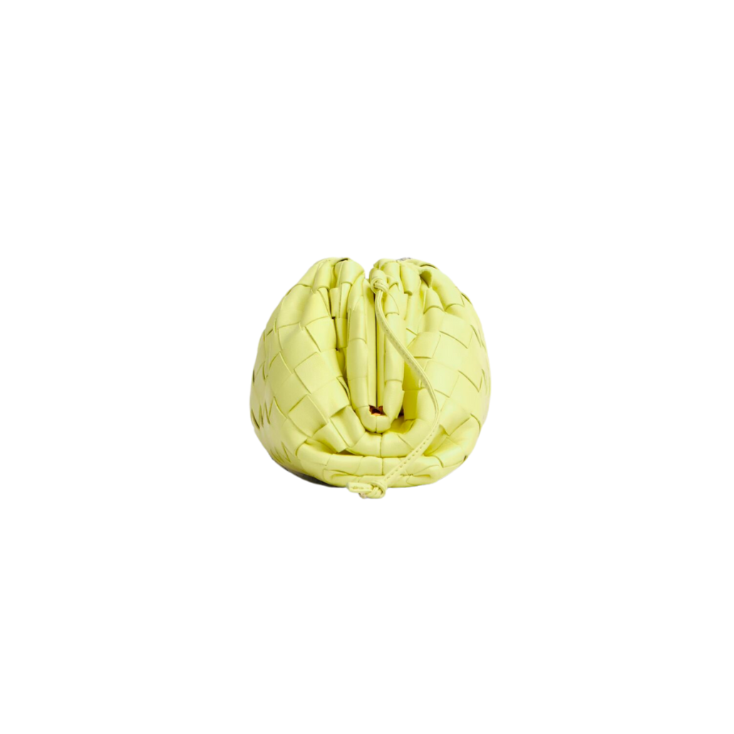 BOTTEGA VENETA MINI WOVEN CLUTCH (LANTERN)
