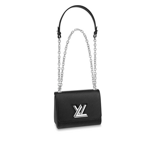 LOUIS VUITTON TWIST PM CHAIN BAG (NOIR)